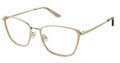 Juicy Couture JU 243/G Beige Gold (084A) Eyeglasses - Color Image