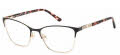 Juicy Couture JU 247/G Black Pink Havana (02TB) Eyeglasses - Color Image