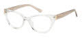 Juicy Couture JU 255/G Crystal (0900) Eyeglasses - Color Image