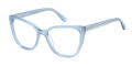 Juicy Couture JU 256 Blue (0JOJ) Eyeglasses - Color Image