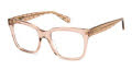 Juicy Couture JU 257 Crystal Beige (2T3) Eyeglasses - Color Image