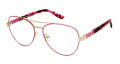 Juicy Couture JU 324 Red Pink (92Y) Eyeglasses - Color Image