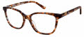 Juicy Couture JU 231 Blue Havana (0X8Q) Eyeglasses - Color Image