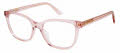Juicy Couture JU 231 Crystal Nude (022C) Eyeglasses - Color Image