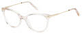 Juicy Couture Ju 237 Crystal Pink (03DV) Eyeglasses - Color Image