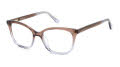 Juicy Couture JU 262 Brown Caramel (0MY) Eyeglasses - Color Image