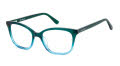 Juicy Couture JU 262 Green (QJD) Eyeglasses - Color Image