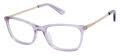 Juicy Couture JU 317 Lilac (0789) Eyeglasses - Color Image