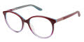 Juicy Couture JU 325 Burgundy Shade V (8PU) Eyeglasses - Color Image