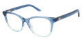 Juicy Couture JU 962 Blue Glitter (JOJ) Eyeglasses - Color Image