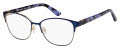 Juicy Couture Ju 181 Blue Havana (0U1F) Eyeglasses - Color Image