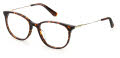 Juicy Couture Ju 201/G Dark Havana (0086) Eyeglasses - Color Image