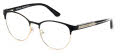 Juicy Couture Ju 203/G Black (0807) Eyeglasses - Color Image