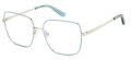 Juicy Couture JU 248/G Teal (ZI9) Eyeglasses - Color Image