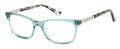Juicy Couture JU 249 Crystal Green (0OX) Eyeglasses - Color Image