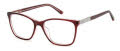 Juicy Couture JU 250 Burgundy Pink (0T5) Eyeglasses - Color Image
