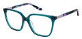 Juicy Couture JU 323 Crystal Green (0OX) Eyeglasses - Color Image