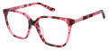 Juicy Couture JU 323 Red Havana (0UC) Eyeglasses - Color Image