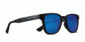 Kaenon Avalon Matte Black / Pacific Blue Mirror Polarized Lens (074MBMBGN BLUE) Sunglasses - Color Image