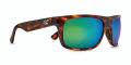 Kaenon Burnet Mid MatteTortoise-Gun / Ultra Coastal Green (046MEMEGN UGRN) Sunglasses - Color Image