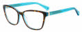 Kate Spade Belen Havana Teal (YAP) Eyeglasses - Color Image