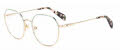 Kate Spade Madisyn/G Gold Blue (LKS) Eyeglasses - Color Image