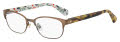 Kate Spade Diandra Brown Pattern (0305) Eyeglasses - Color Image