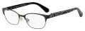 Kate Spade Diandra Black Pattern (0INA) Eyeglasses - Color Image