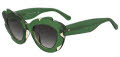 Kate Spade Ahmeira/G/S Green Yellow (GP7) Sunglasses - Color Image