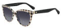 Kate Spade Daesha/S White Black Pattern (S37/9O) Sunglasses - Color Image