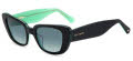 Kate Spade Fabia/S Black Green (7ZJ) Sunglasses - Color Image