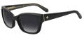 Kate Spade Johanna/F/S Black Glitter (NS8) Sunglasses - Color Image