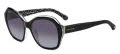 Kate Spade Lottie/G/S Black (807) Sunglasses - Color Image