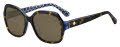 Kate Spade Amberlynn/S Havana Pattern / bronze pz polarized (02VM/SP) Sunglasses - Color Image