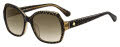 Kate Spade Amberlynn/S Pattern Brown / brown gradient (0Y1J/HA) Sunglasses - Color Image