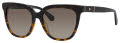 Kate Spade Kahli/S Black Havana / Brown Gradient (0WR7/HA) Sunglasses - Color Image