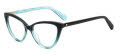Kate Spade AUBRIE Black Tea (0ETJ) Eyeglasses - Color Image