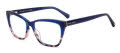 Kate Spade CELESTINE Blue Pink (0BR0) Eyeglasses - Color Image
