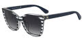 Kate Spade Desi/F/S Black Pattern (GF5/9O) Sunglasses - Color Image