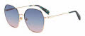 Kate Spade KENNA/G/S Blue Pattern / Blue Doubleshade (0S6F/I4) Sunglasses - Color Image