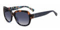 Kate Spade Layne/S Havana Beige Blue (YT8) Sunglasses - Color Image