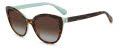 Kate Spade Amberlee/S Havana / Brown Gradient Polz (0086/LA) Sunglasses - Color Image