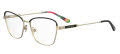 Kate Spade LIORA/G Gold Black (RHL) Eyeglasses - Color Image
