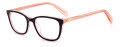 Kate Spade Pia Black Pink (03H2) Eyeglasses - Color Image