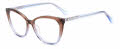 Kate Spade Zahra Brown Blue (0IPA) Eyeglasses - Color Image