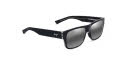 Maui Jim Keahi - 873 Black Gloss Neutral Grey Bi-Gradient PolarizedPlus2 Lens (873-02) Sunglasses - Color Image