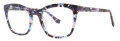 Kensie Mystical Purple Crunch Eyeglasses - Color Image