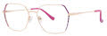Kensie Jazzy Rose Ribbon Eyeglasses - Color Image