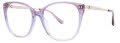 Kensie Serene Champagne Blush Eyeglasses - Color Image