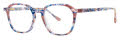 Kensie Whimsical Heather Mauve Eyeglasses - Color Image